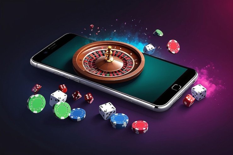 Pemain menggunakan smartphone untuk memasang taruhan sepak bola melalui antarmuka siwatoto yang ramah mobile